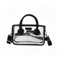 Casual Transparent Color Block Crossbody Bag 6W10BBG2128
