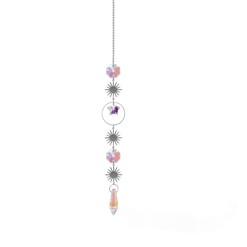 Geometric Crystal Pendant Planet Hanging Suncatcher MK2CZAS6H7HLS59