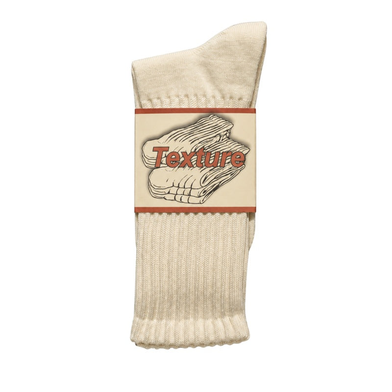 Solid Color Chunky Ribbed Cotton Socks 6W8FSO659