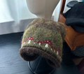 Vintage Jacquard Weave Knit Beanie Hat 6W6HAT720