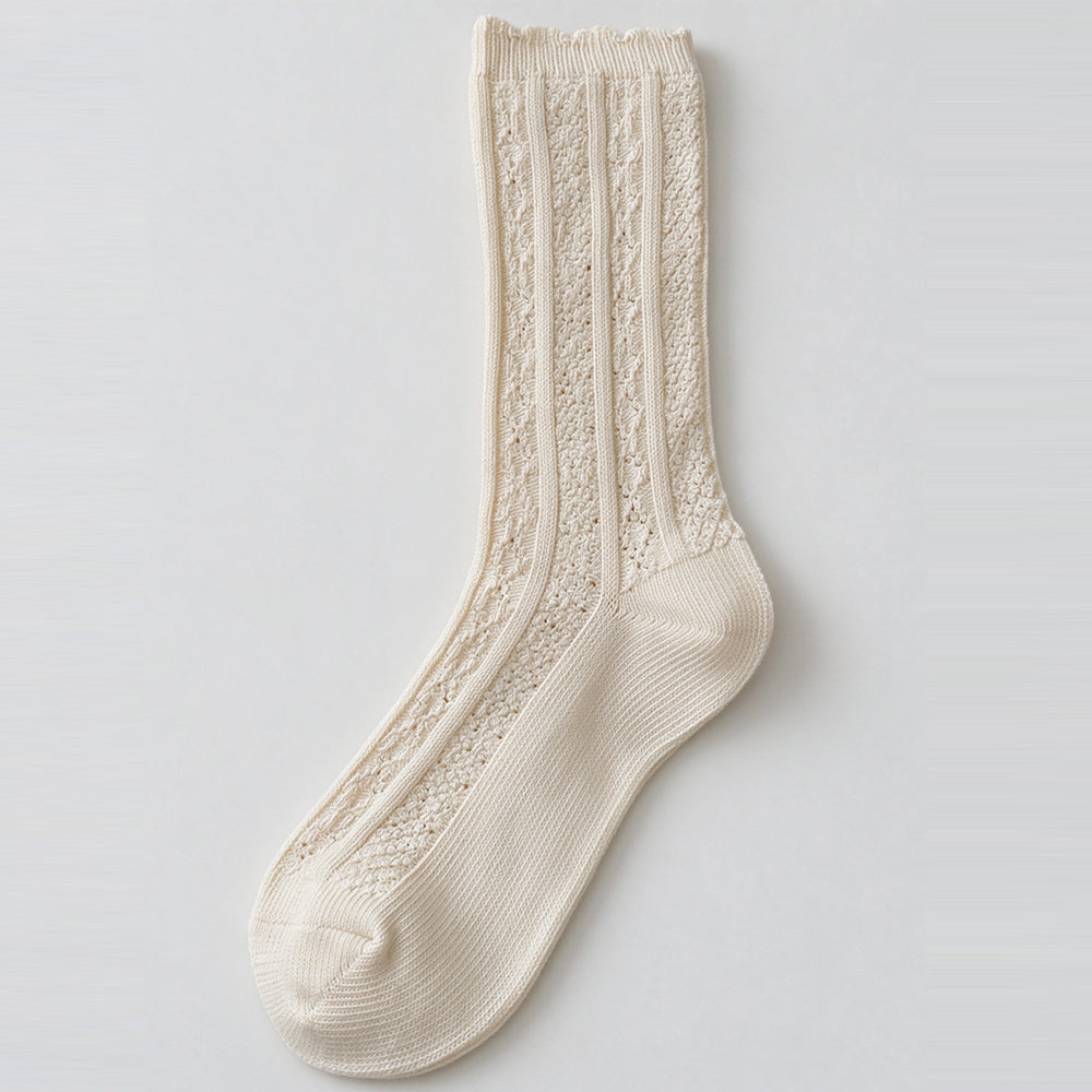 Slouchy Knit Crew Socks - DippedShop Wholesale - #7667