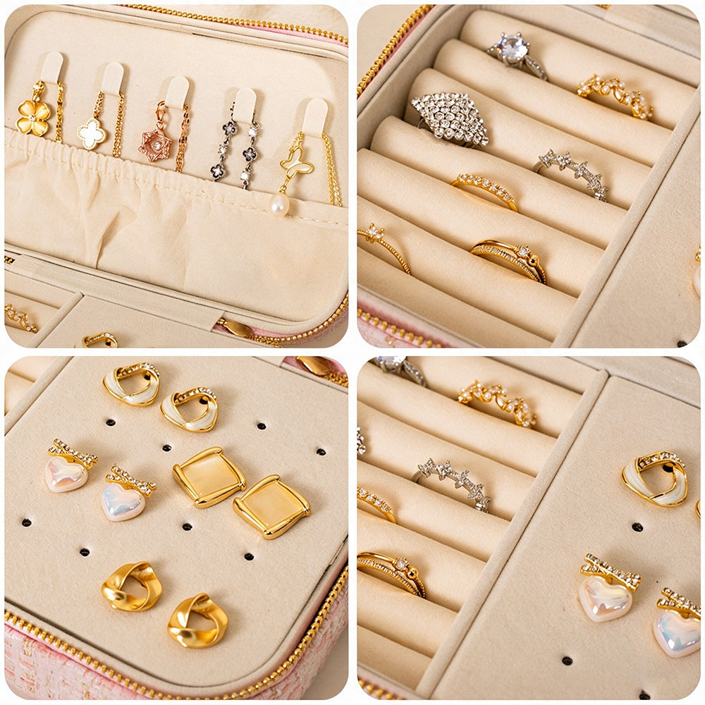Portable Jewelry Box - DippedShop Wholesale - #9555