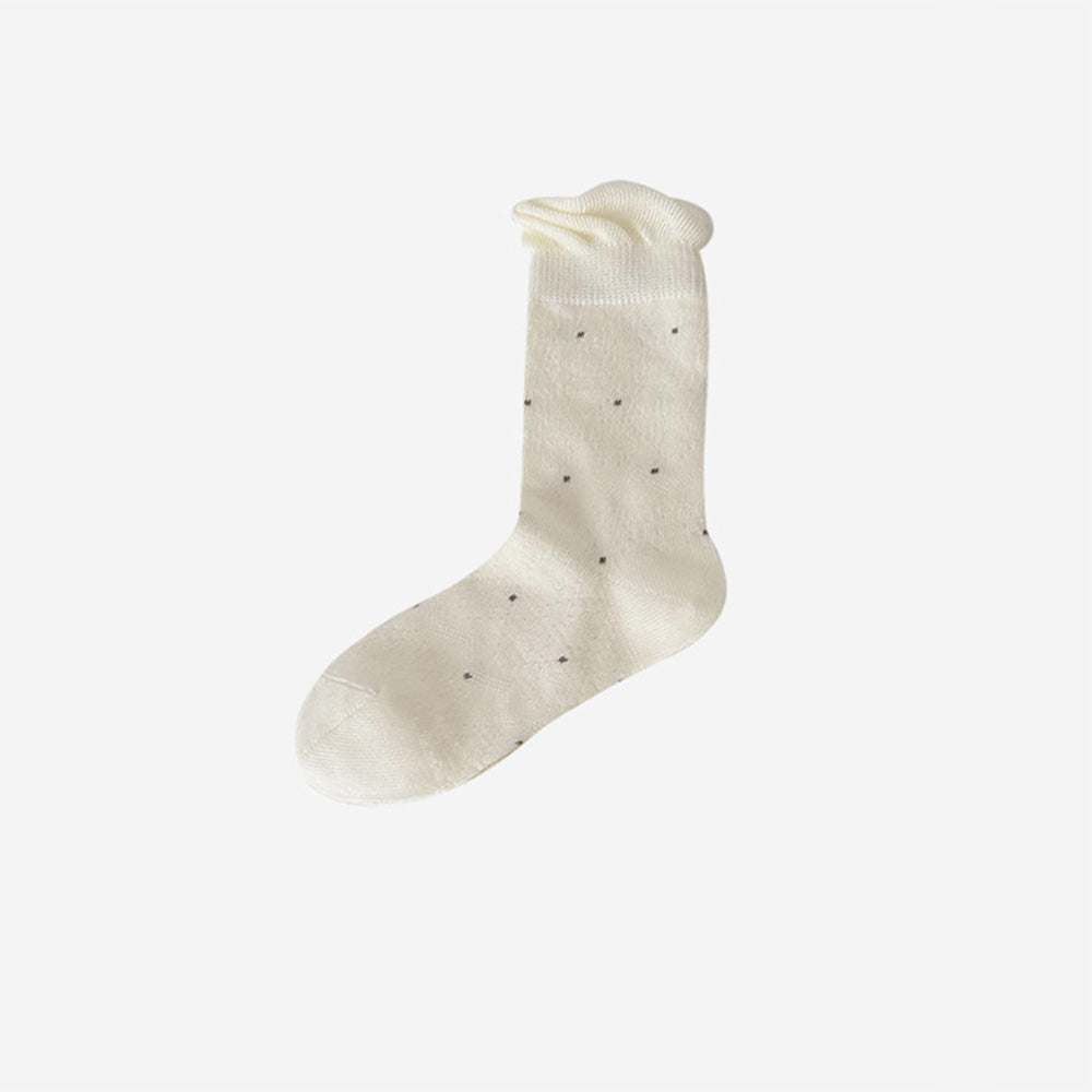 Polka Dot Crew Socks - DippedShop Wholesale - #9795