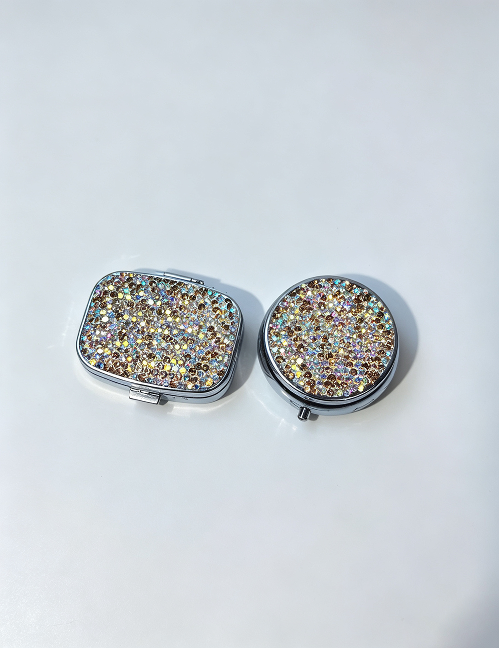 Rhinestone Metal Storage Case - DippedShop Wholesale - #5571