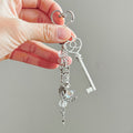 Stylish Star Moon Pendant Keychain Bag Charm 6W10BBC388