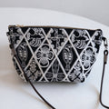 Vintage Floral Embroidery Crossbody Phone - DippedShop Wholesale - #5555