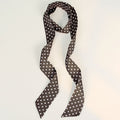 Stylish Color Block Polka Dots Silk Scarf 6W6NSI227
