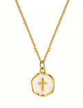 Simple Enamel Irregular Pendant Choker Necklace 6W6JNC398L