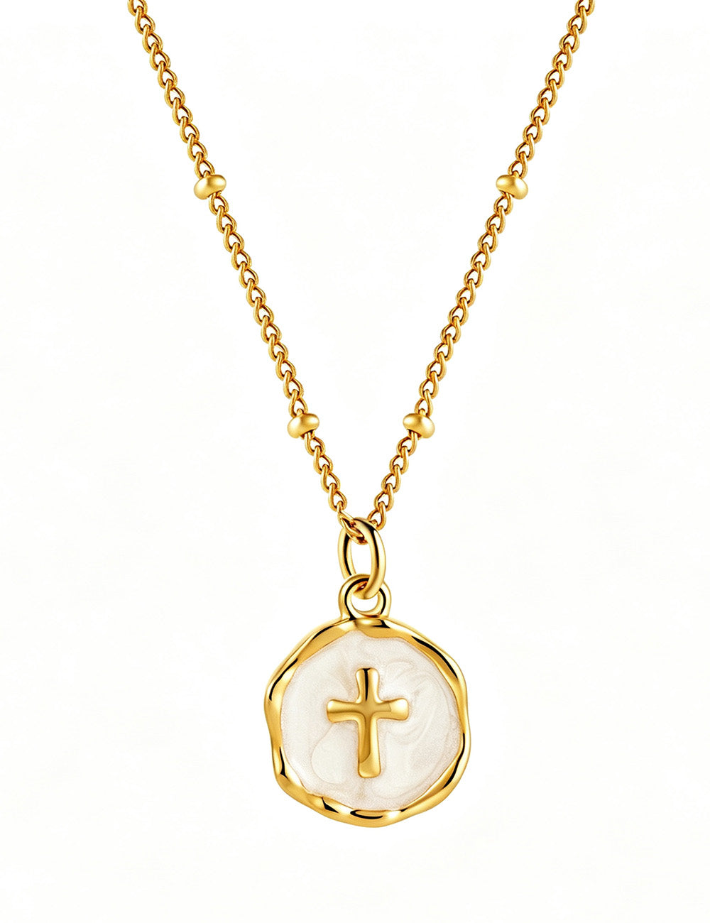 Simple Enamel Irregular Pendant Choker Necklace 6W6JNC398L