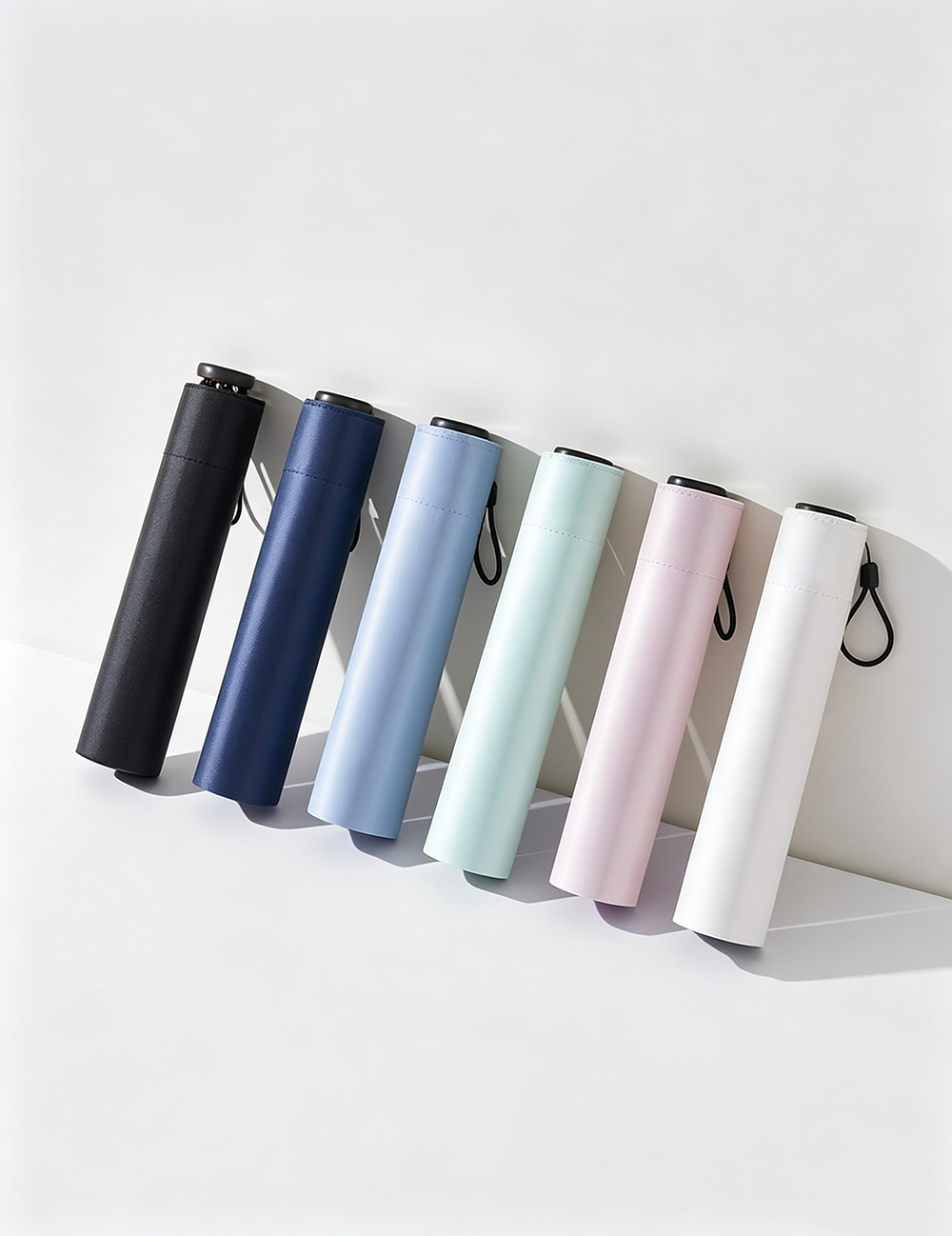 Solid Color Mini Featherweight Folding Umbrella MK2MBFN6Z11UL02
