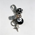 Polyhedron Dice Keychain Charm - DippedShop Wholesale - #4531