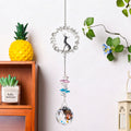 Cute Puppy Pendant Irregular Crystal Hanging Suncatchers MK2CZAS6H7HLS57
