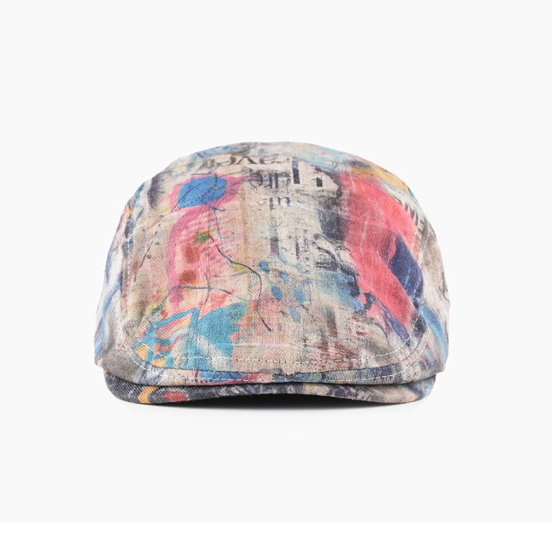 Stylish Graffiti Tie-dye Beret Hat MK2COK6W6HAT365