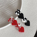 Marble Heart Hair Claw - DippedShop Wholesale - #5059
