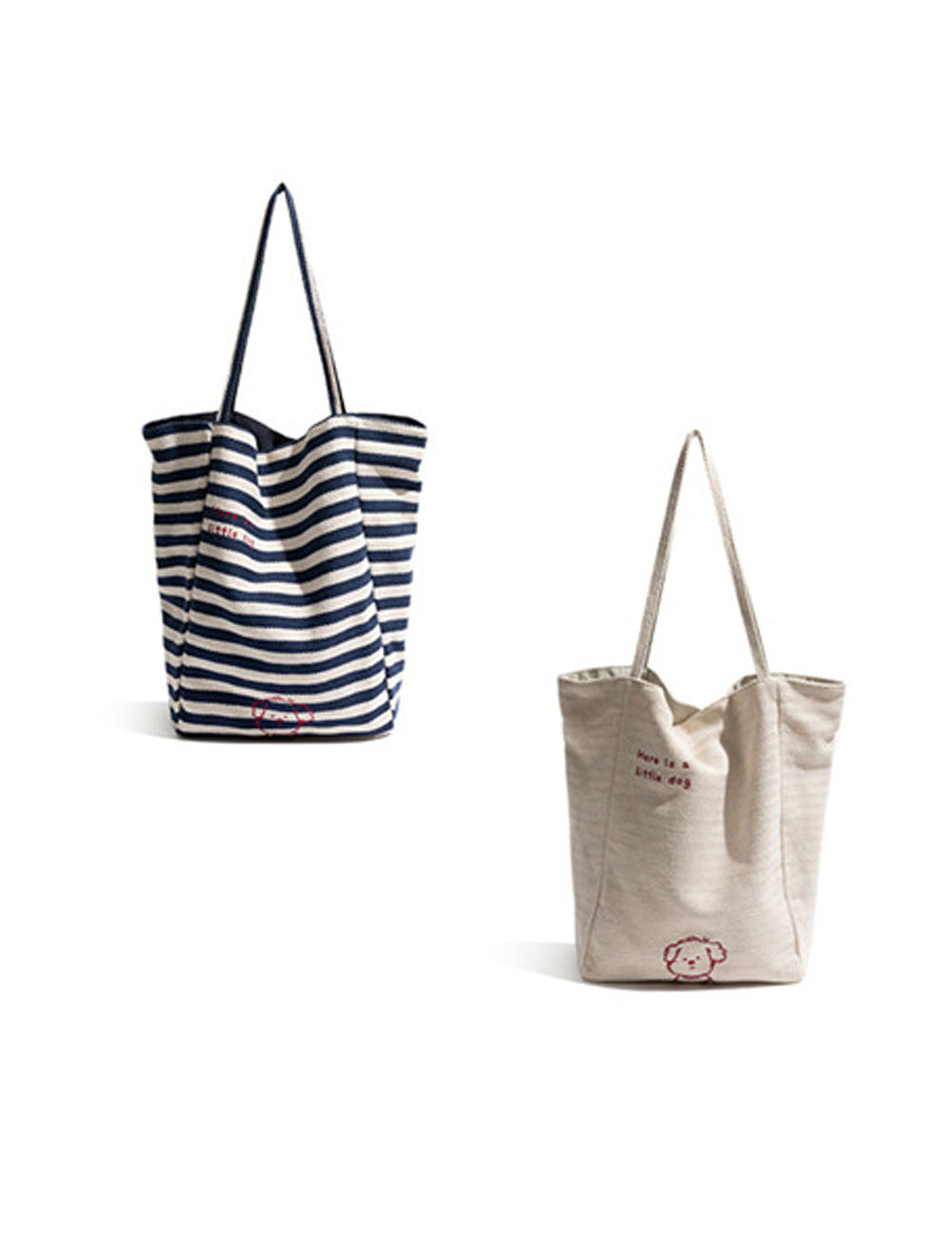 Color Block Striped Large Capacity Tote Bags 6W10BBG1345