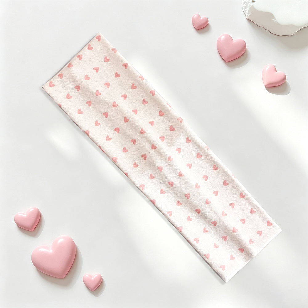 Sweet Floral Print High Elastic Headband 6W6HBD412