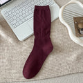 Solid Color Elastic Socks - DippedShop Wholesale - #4115