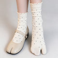 Split Toe Tabi Socks - DippedShop Wholesale - #4563