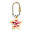 Star Pendant Keychain - DippedShop Wholesale - #2147