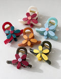 3D Flower Acetate Hair Claw - DippedShop Wholesale - #8147