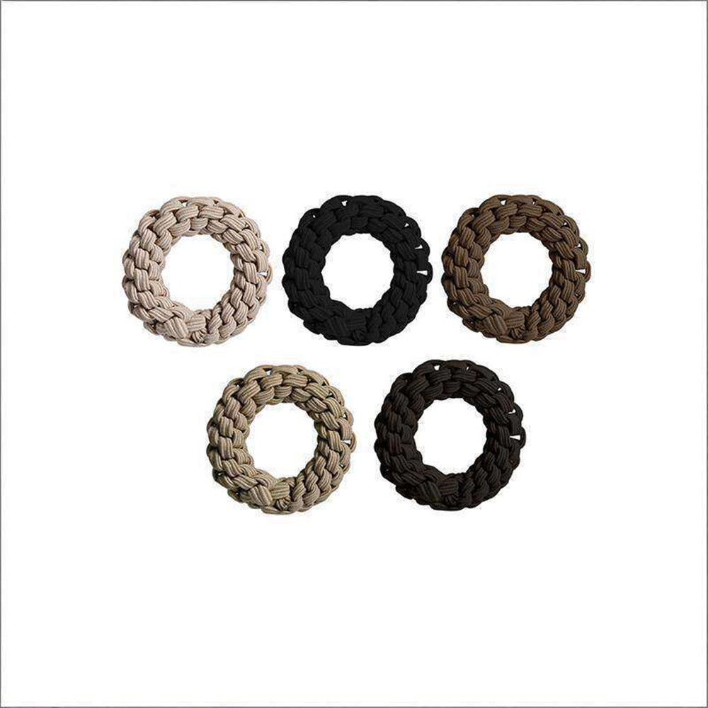 Simple Solid Color High Elastic Scrunchies Set 6W6HSR484