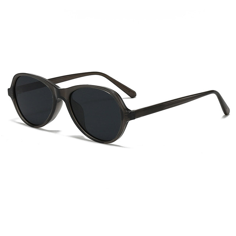Vintage Oval Frame UV Protection Sunglasses MK2PPIM6W6GSG223