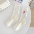 Heart Embroidery Socks - DippedShop Wholesale - #8211