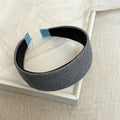 Retro Woven Tweed Textured Wide Headband 6W6HBD328