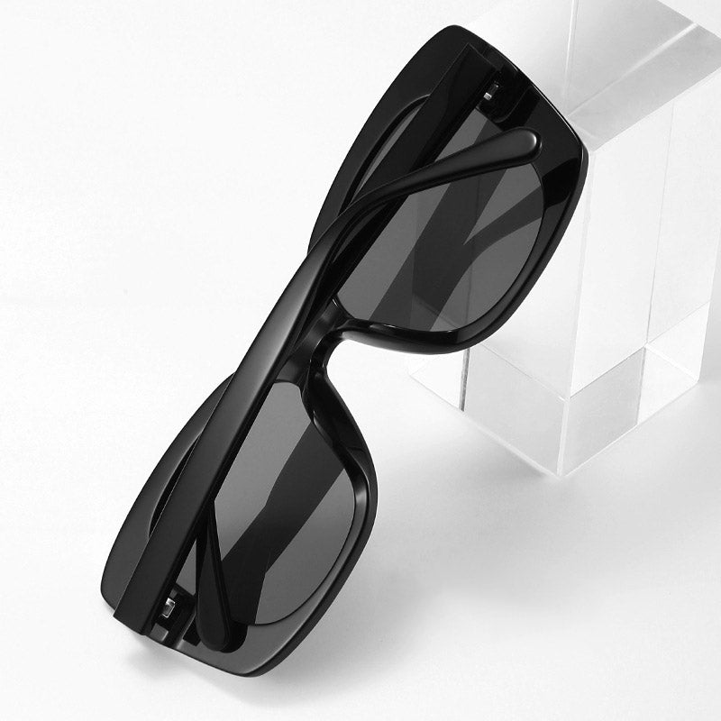 Solid Color Square Frame Acetate Sunglasses MK2PPIM6W6GSG213