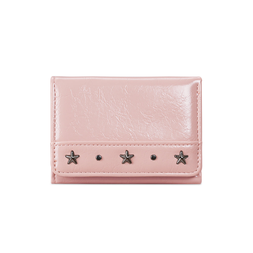 Star Studded Trifold Wallet - DippedShop Wholesale - #6691