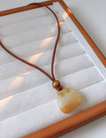 Stylish Artificial Stones Tote Bag Pendant Necklace 6W6JNC912