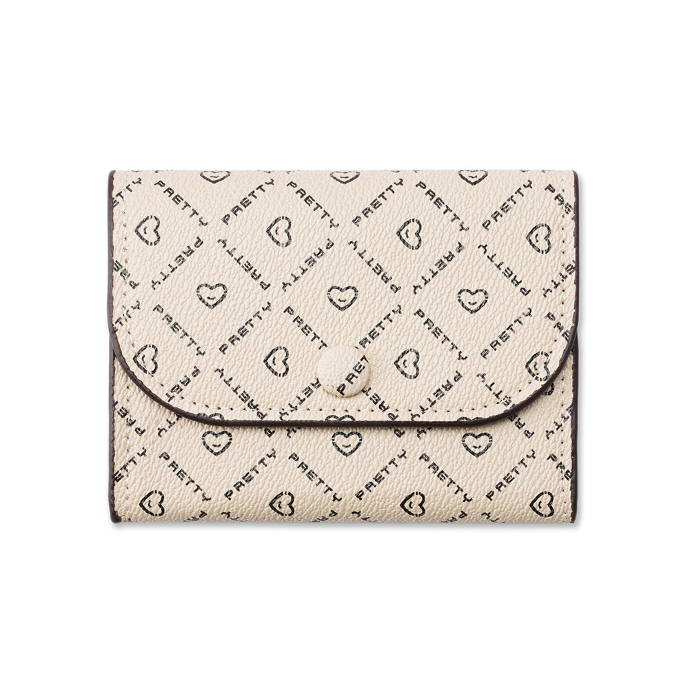 Heart Print Card Holder - DippedShop Wholesale - #9363