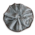 Fresh Starfish Shell Print Ruffled Scrunchies 6W6HSR345