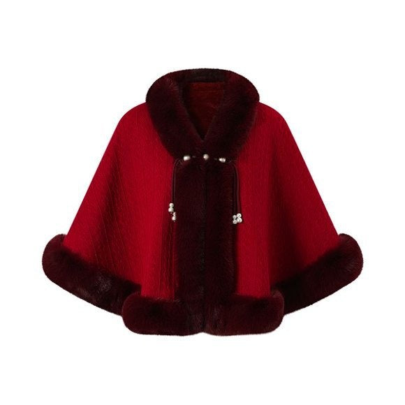 Knit Poncho Cardigan Cape - DippedShop Wholesale - #3923