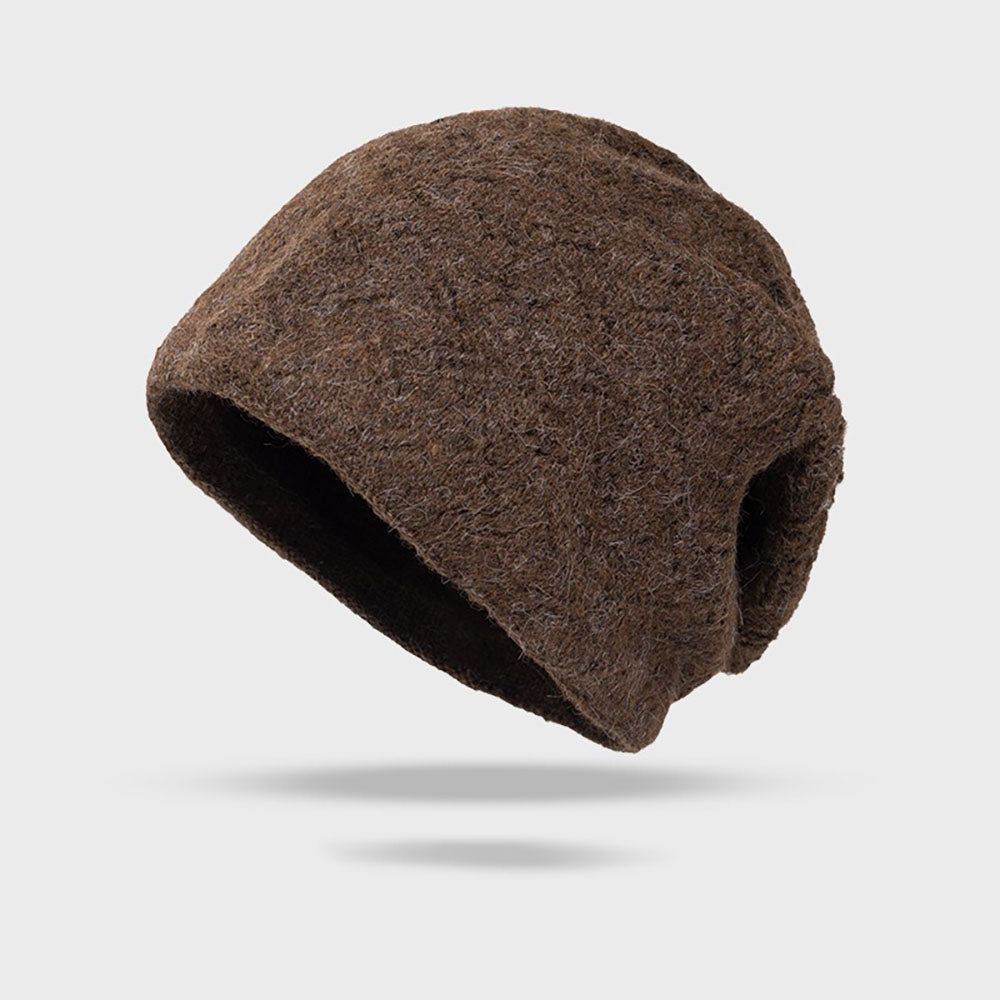 Hollow Out Jacquard Warm Knit Beanie 6W6HAT669