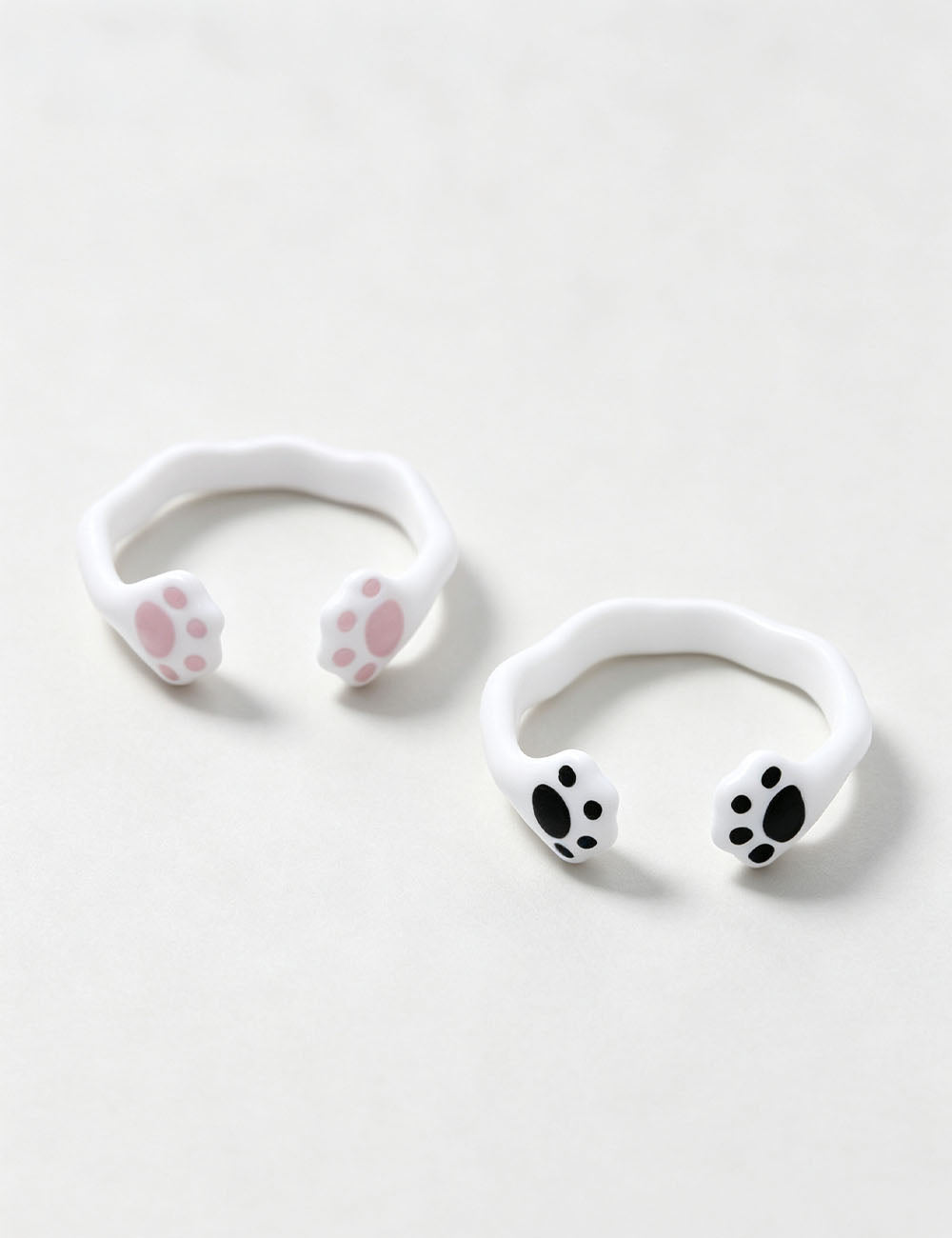 Cat Paw Open Ring - DippedShop Wholesale - #5667
