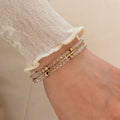 Crystal Bead Open Ring - DippedShop Wholesale - #0019