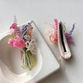 Beaded Flower Hair Clip - DippedShop Wholesale - #8579