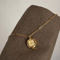 Square Analog Quartz Necklace Watch - DippedShop Wholesale - #5059