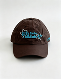 Trendy Color Block Letters Embroidered Peaked Cap MK2COW6W6HAT201