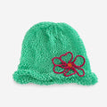 Dopamine Hand Crocheted Floral Knit Hat 6W6HAT630