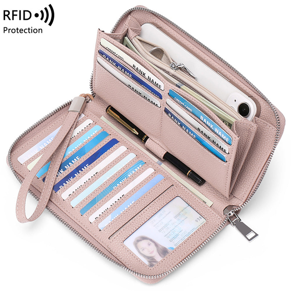 Large Capacity Zipper Wallet - DippedShop Wholesale - #5043