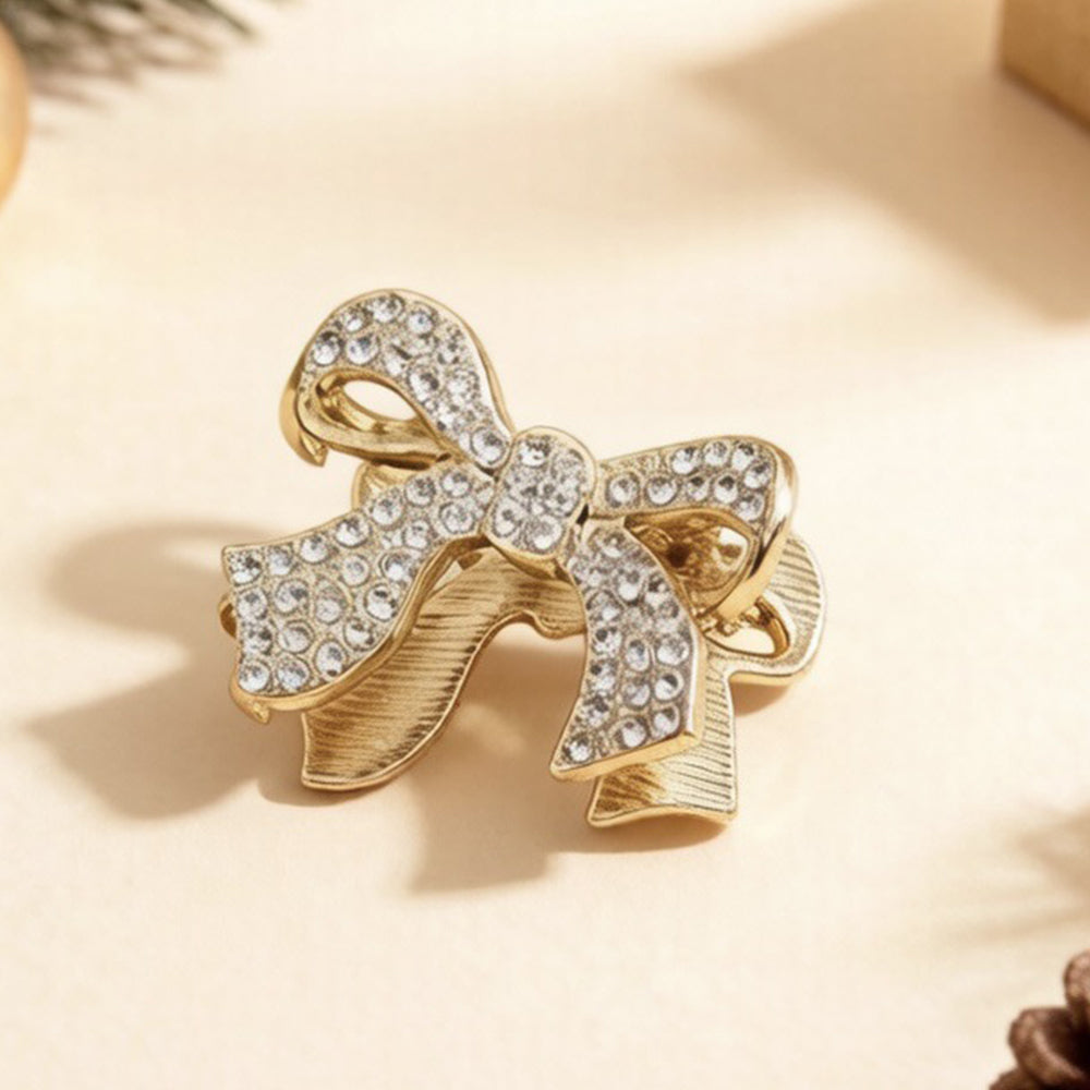 Snowflake Rhinestone Hair Claw - DippedShop Wholesale - #4867