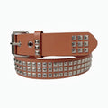 Punk Style Rivet Bright Pyramid Studded Belt 6W6JBT187