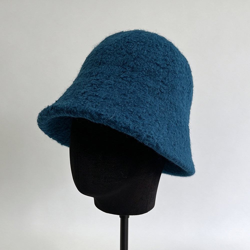 Teddy Velvet Bucket Hat - DippedShop Wholesale - #4883