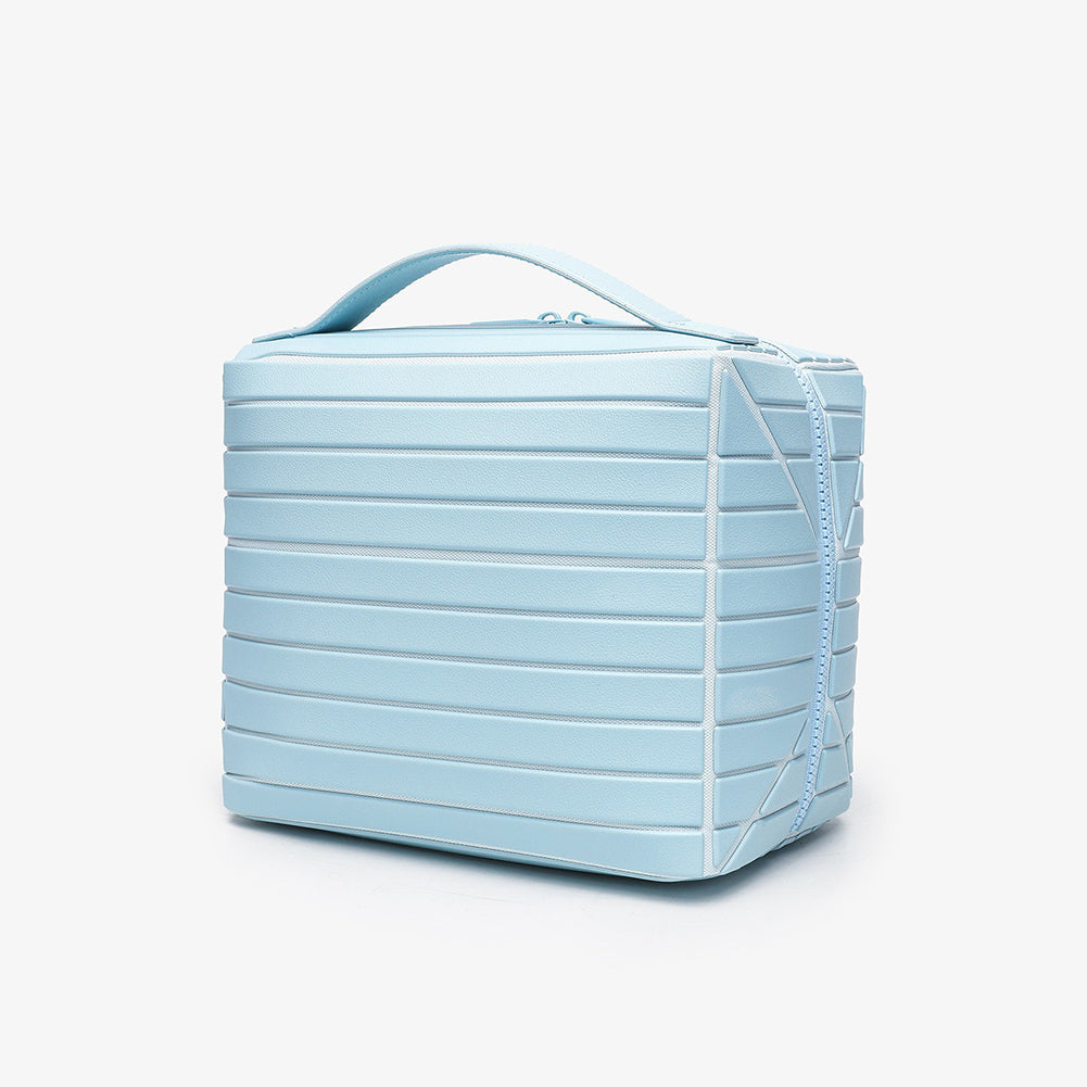 Trendy Striped Large Capacity Foldable Makeup Bag 6W5CO393