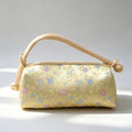 Elegant Floral Jacquard Color Block Handbag 6S10BBG1556