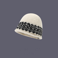 Vintage Jacquard Knit Beanie Hat 6W6HAT681