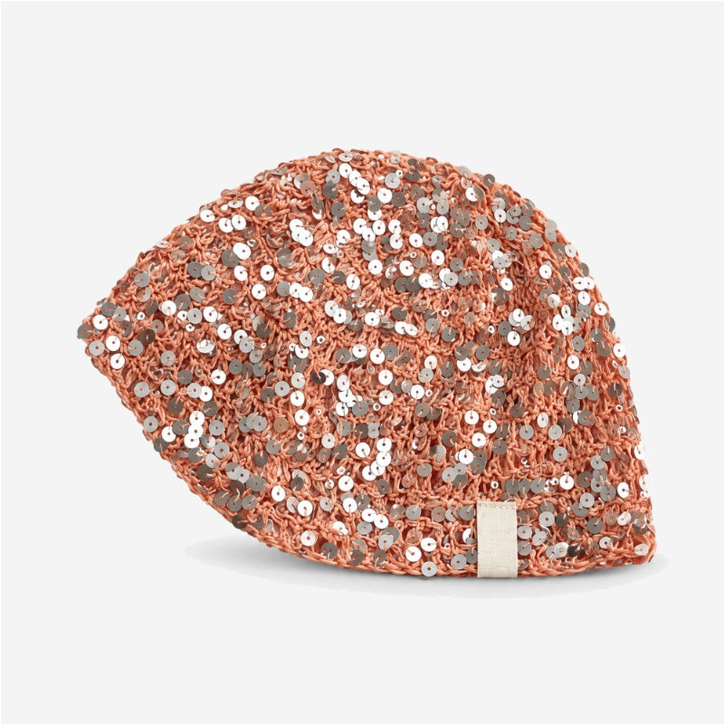 Trendy Sparkling Sequins Knit Beanie Hat 6W6HAT653