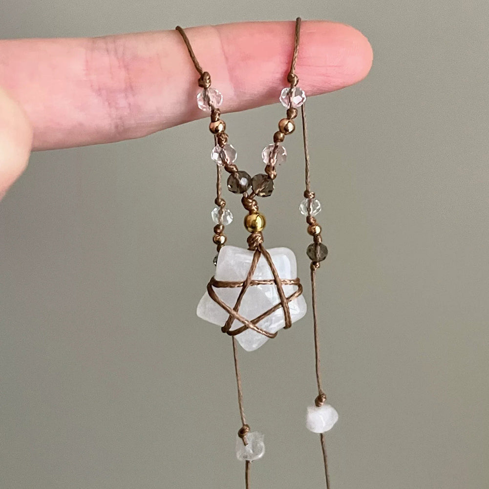 Star Pendant Necklace - DippedShop Wholesale - #6323
